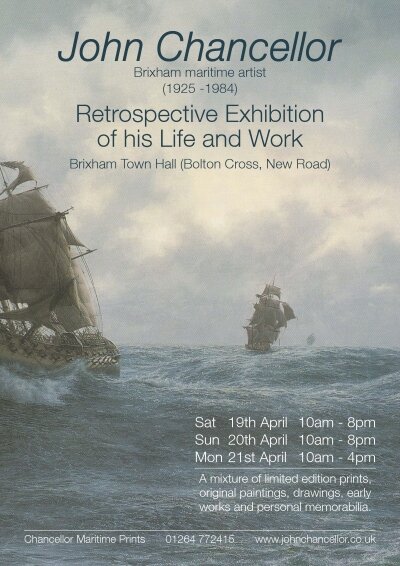 Exhibition of Brixham Maritime Artist